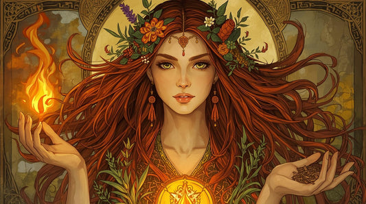 🔥 Brigid: diosa celta del fuego, la sanación y la abundancia