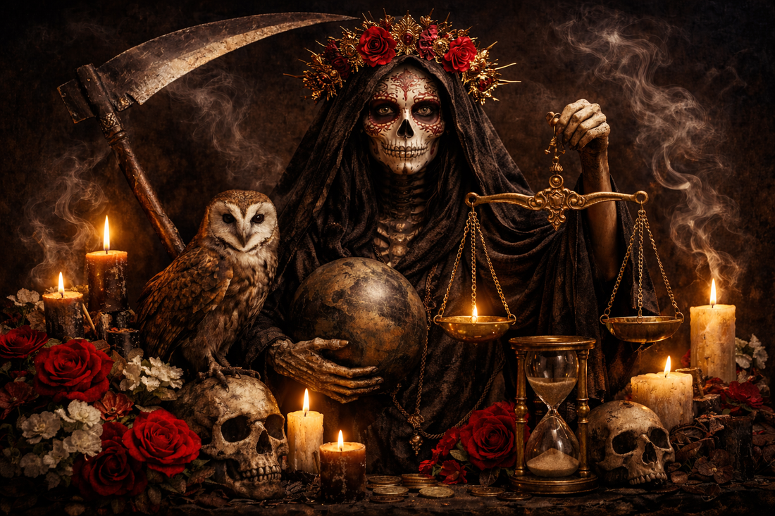🖤 Santa Muerte  La fuerza que no negocia, no juzga… pero tampoco perdona