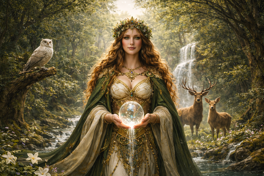 Dana (Danu): la madre oscura, origen del poder y abismo fértil🌺