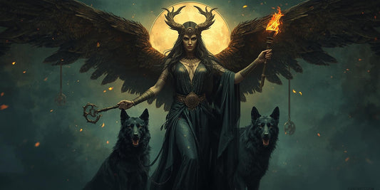 🌑 Hécate: Diosa de la Magia, los Caminos y las Sombras