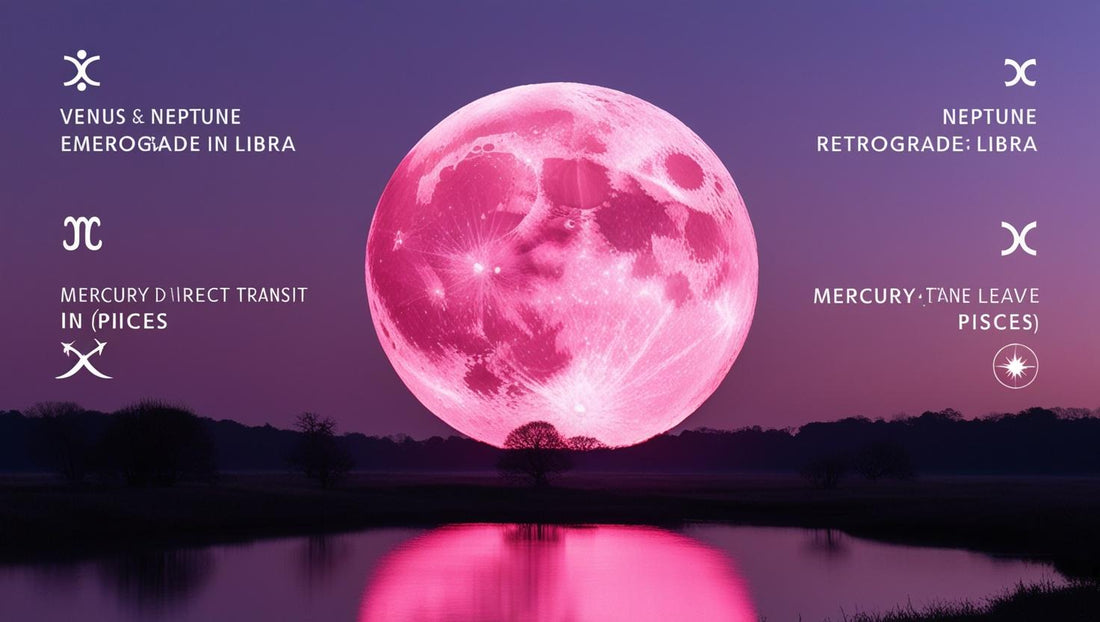 🔮✨ Astrología profunda de la Luna Rosa – Abril 2025 🌸