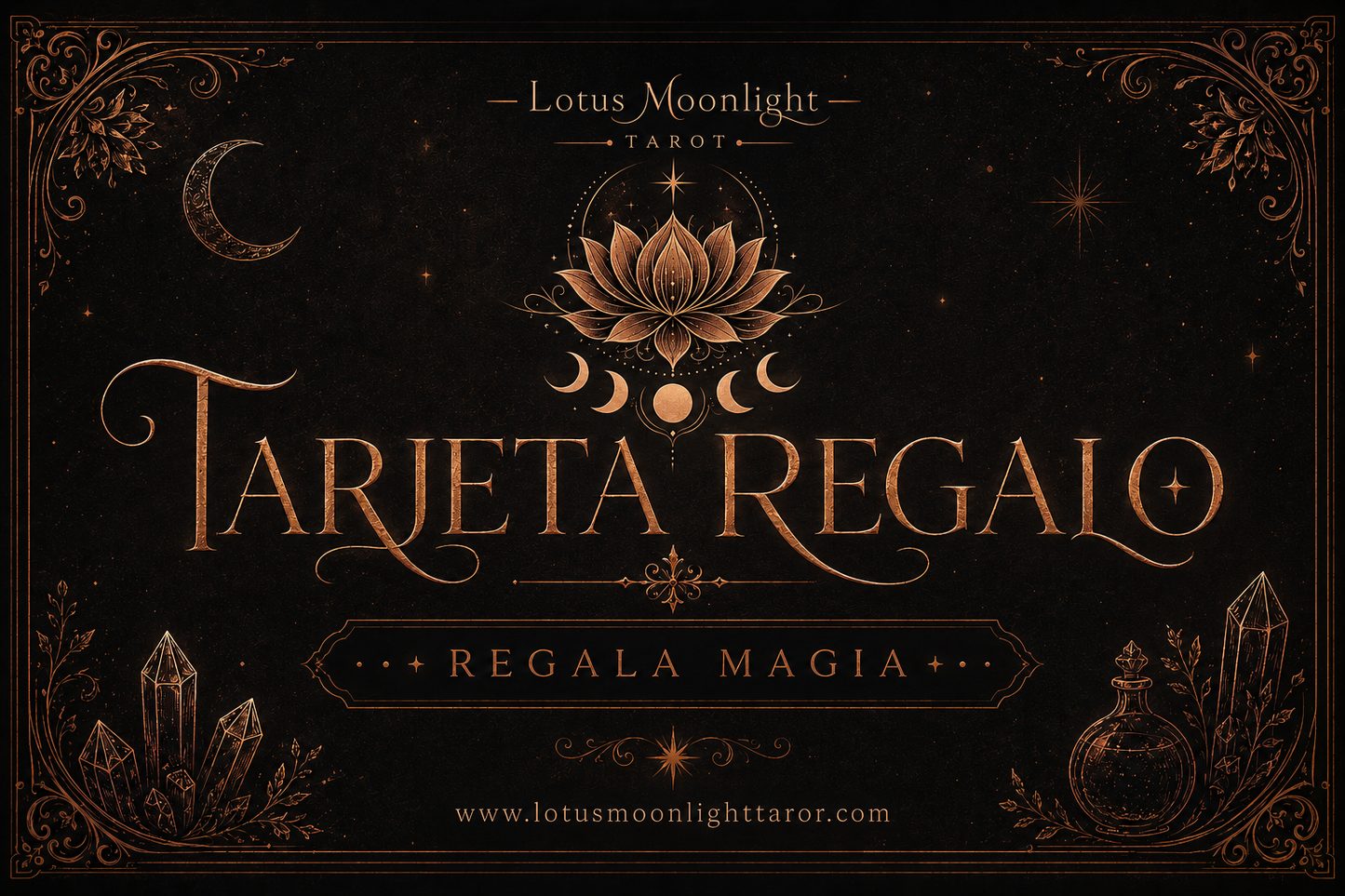Tarjeta Regalo Servicios Lotus Moonlight